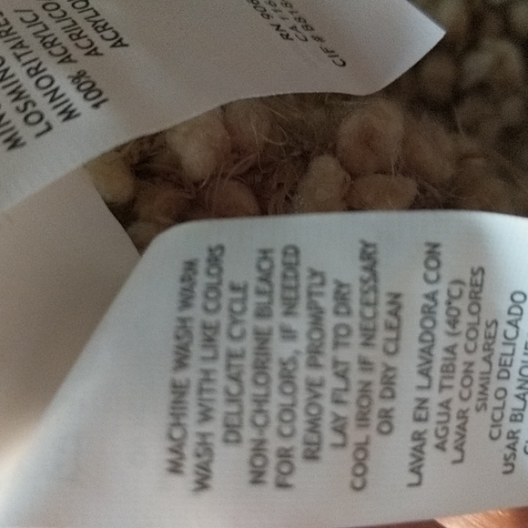 KENSIE Nordstrom Women’s Bobble Knit Faux Shearling Open Draped Vest Size M - Picture 12 of 13